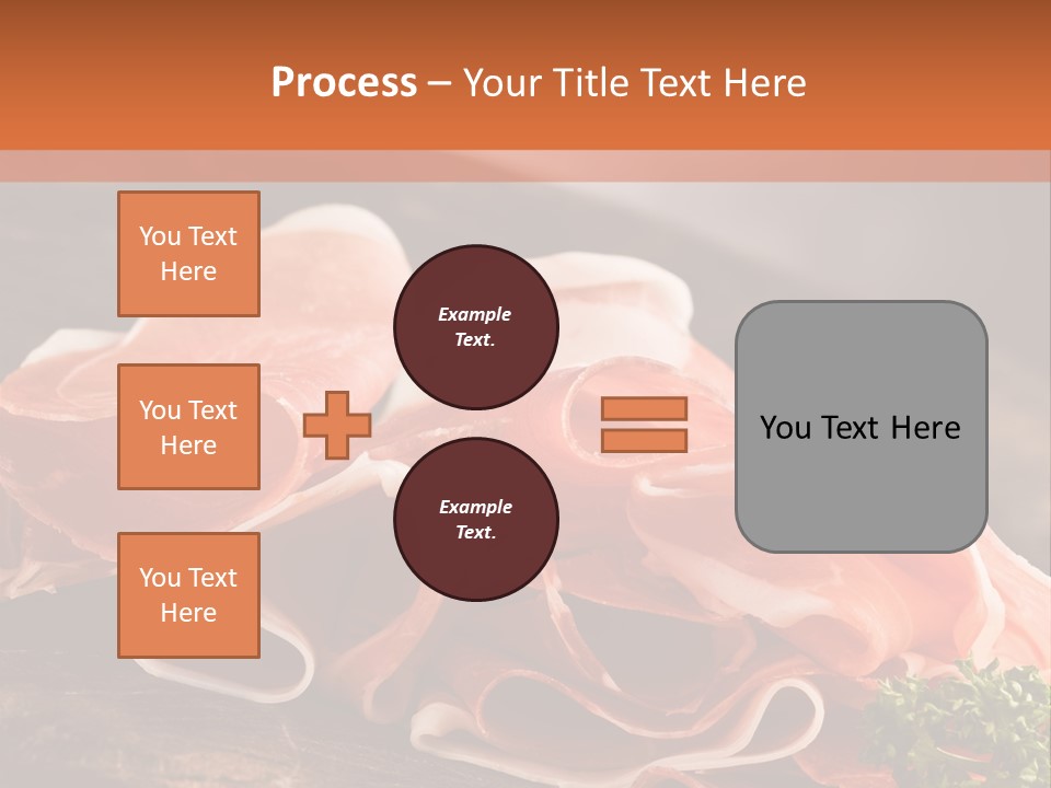 Meat Light Wooden PowerPoint Template