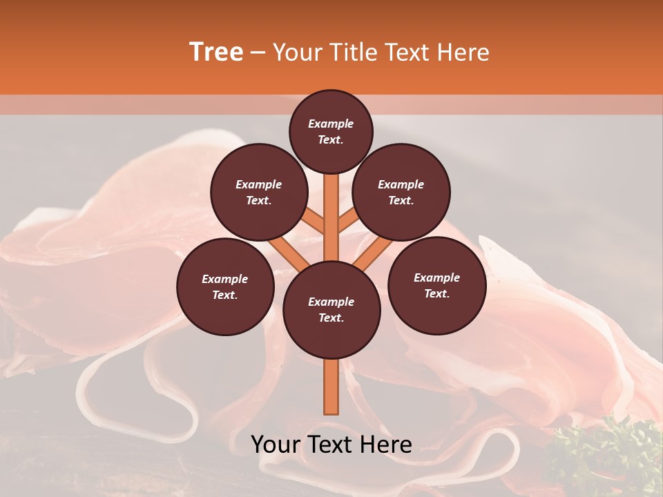 Meat Light Wooden PowerPoint Template