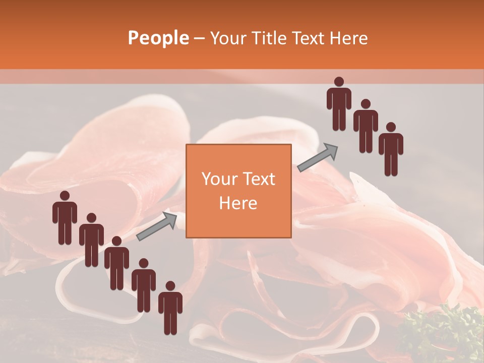 Meat Light Wooden PowerPoint Template