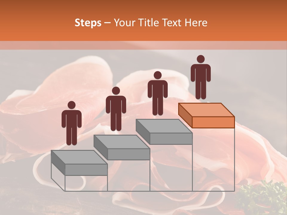 Meat Light Wooden PowerPoint Template