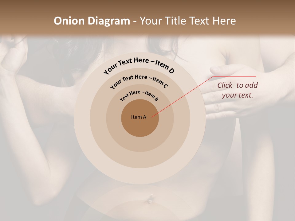 Skin Elegant Hairstyle PowerPoint Template