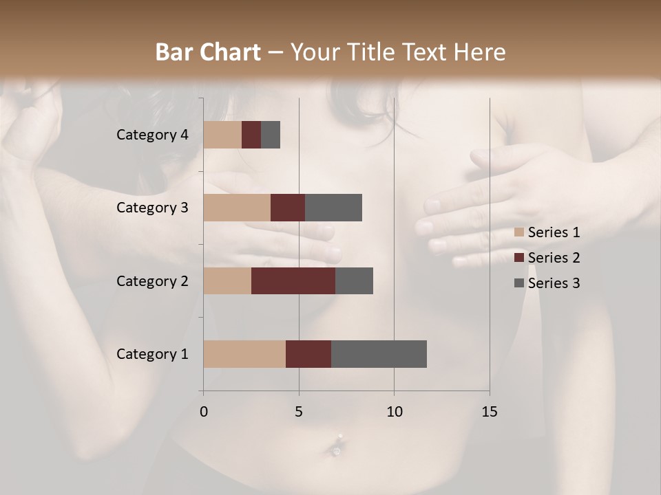 Skin Elegant Hairstyle PowerPoint Template