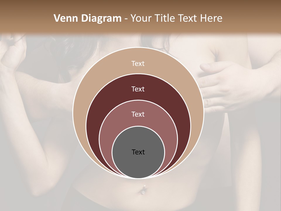 Skin Elegant Hairstyle PowerPoint Template