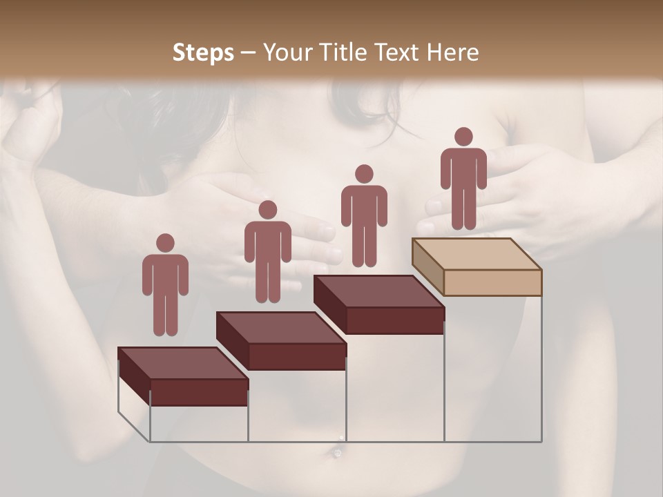 Skin Elegant Hairstyle PowerPoint Template