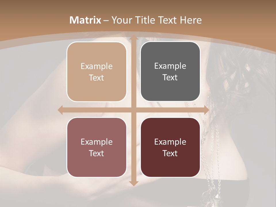 Care Person Naked PowerPoint Template