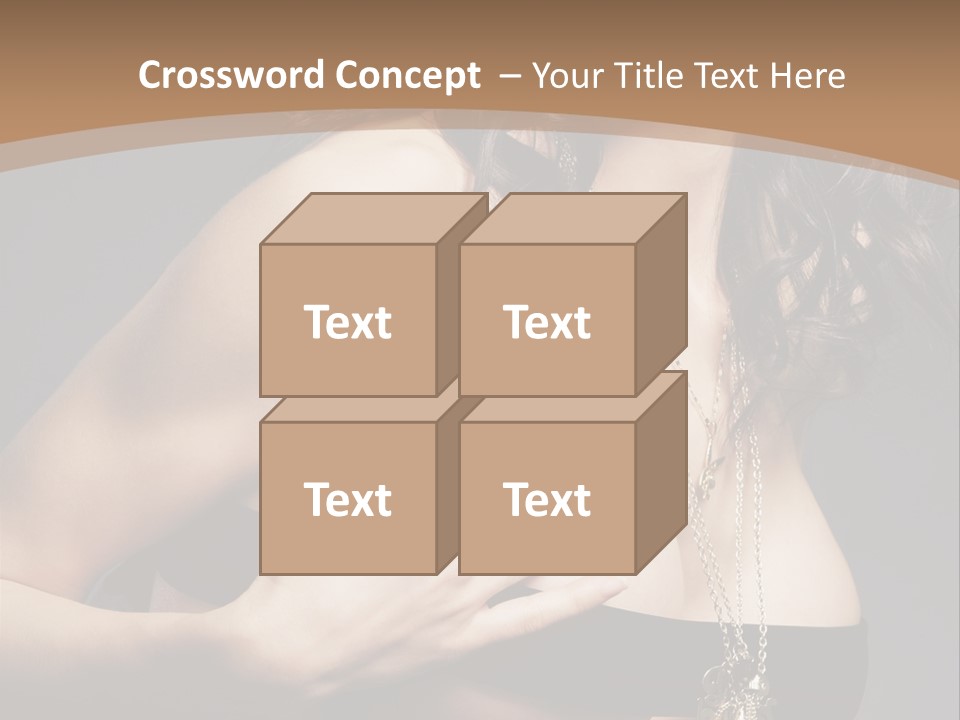 Care Person Naked PowerPoint Template