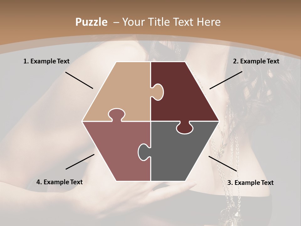 Care Person Naked PowerPoint Template