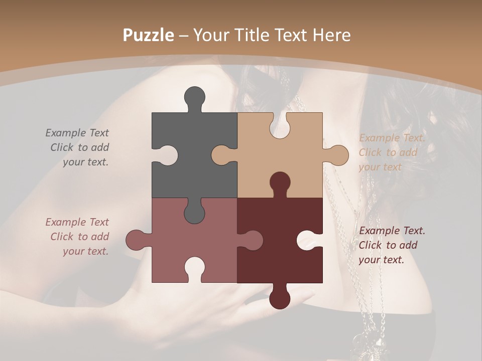 Care Person Naked PowerPoint Template
