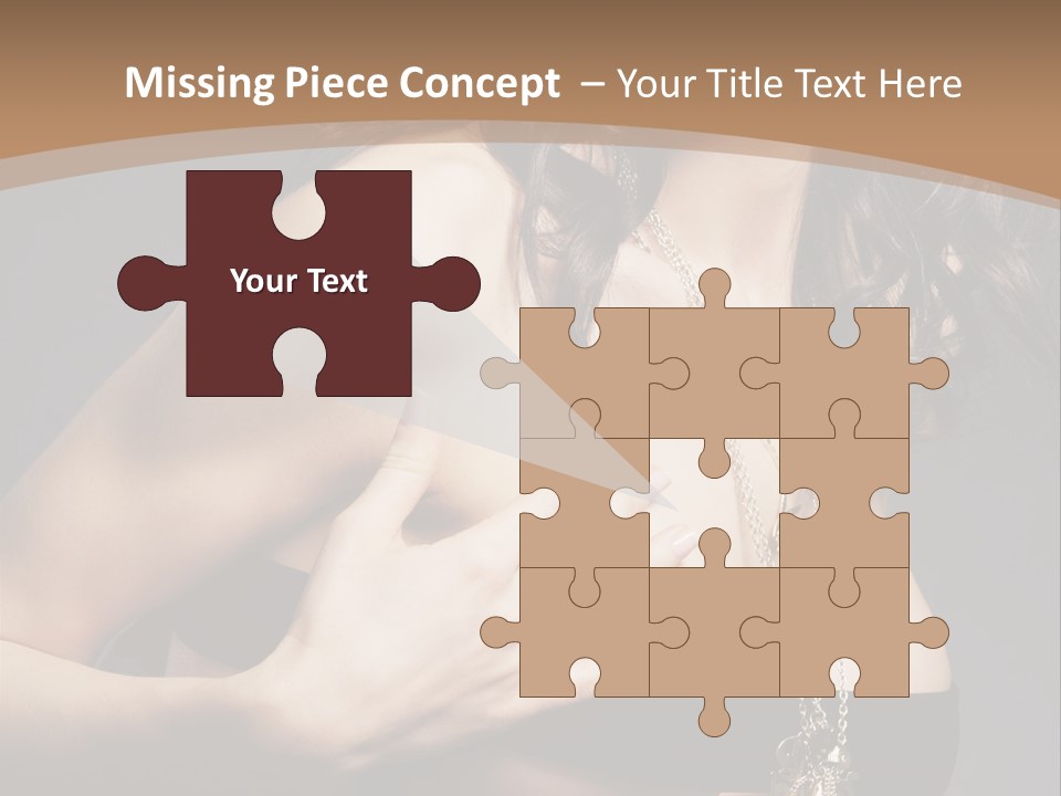 Care Person Naked PowerPoint Template