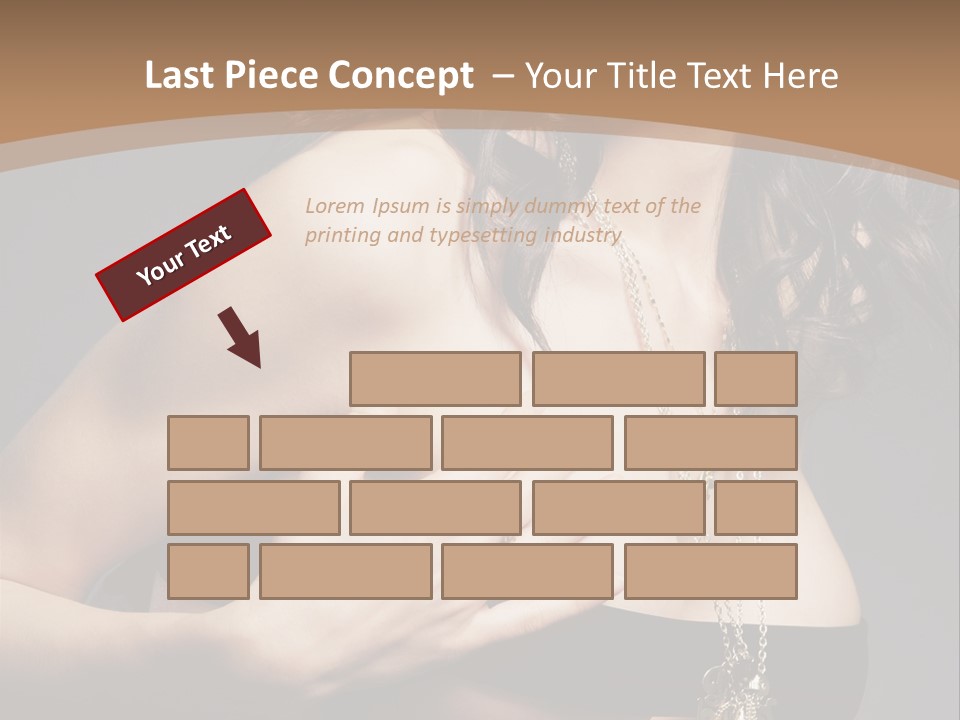 Care Person Naked PowerPoint Template