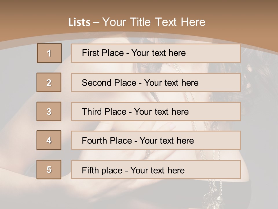 Care Person Naked PowerPoint Template