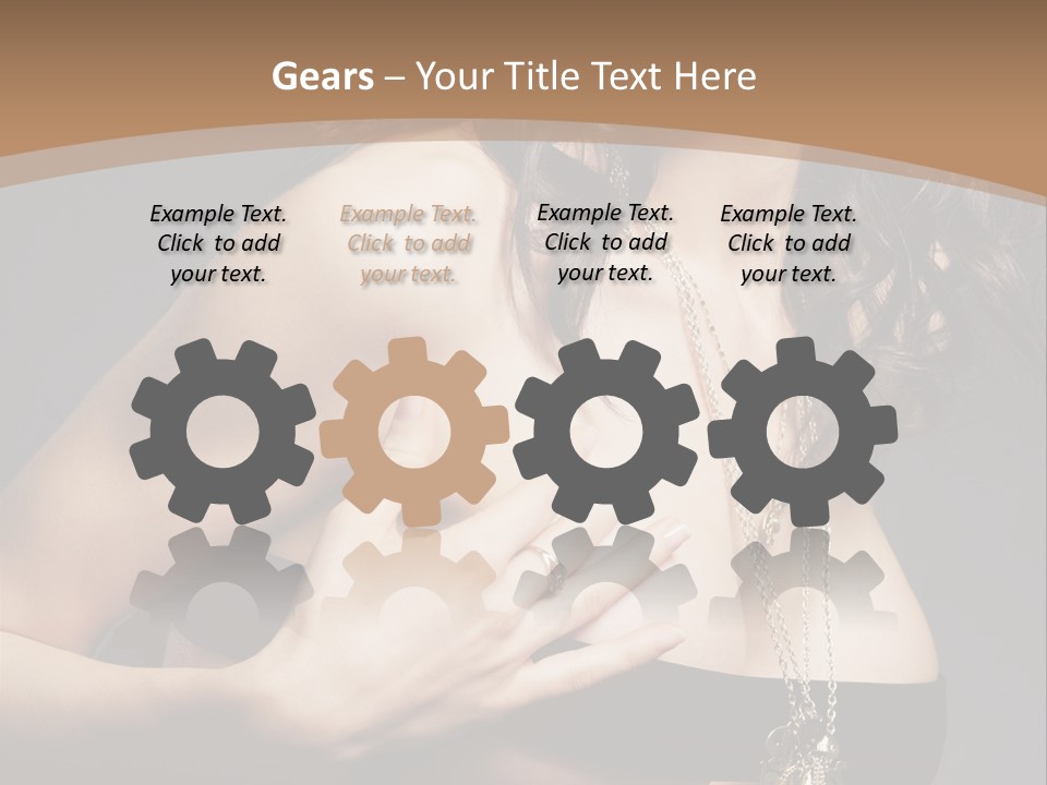 Care Person Naked PowerPoint Template