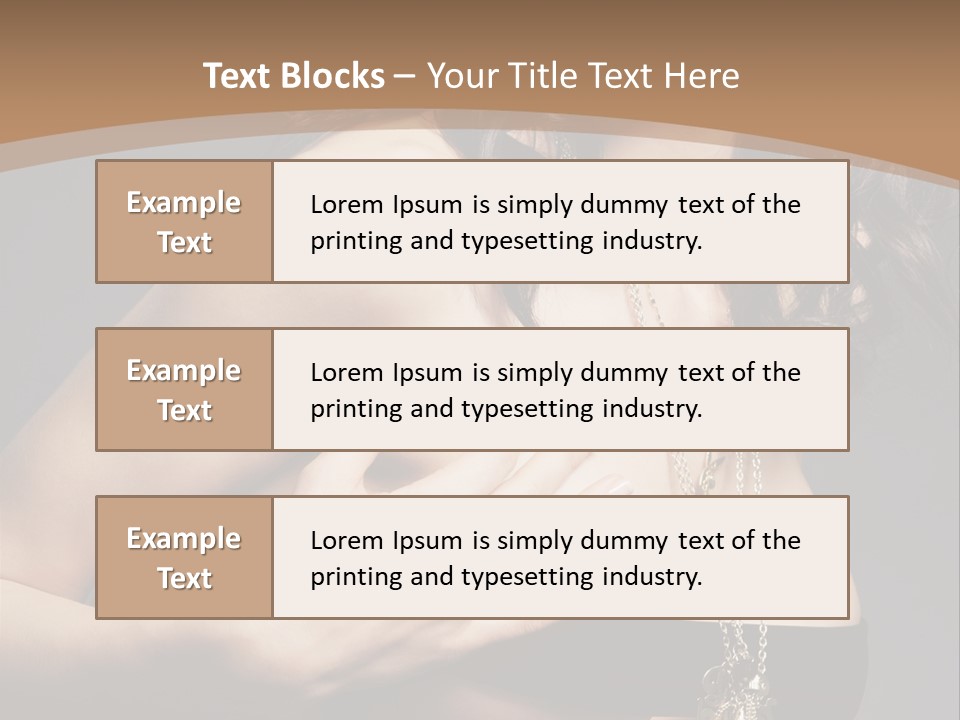 Care Person Naked PowerPoint Template