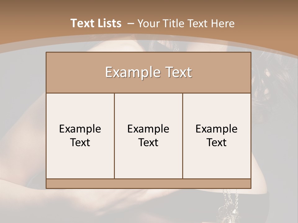 Care Person Naked PowerPoint Template