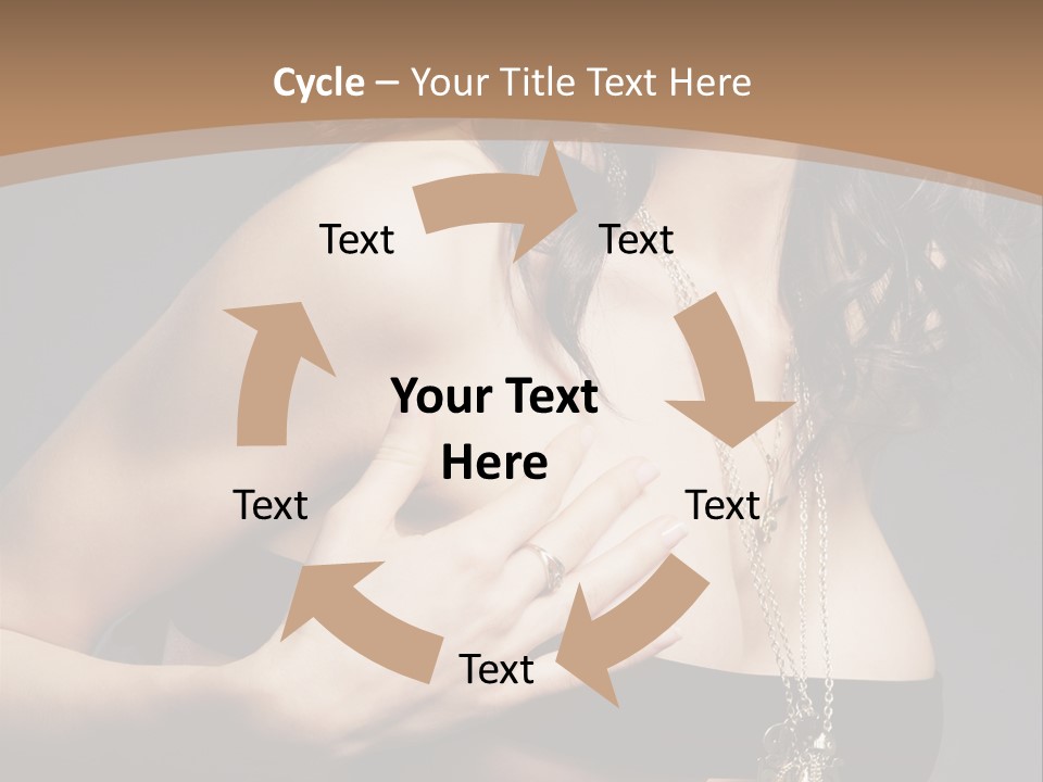 Care Person Naked PowerPoint Template