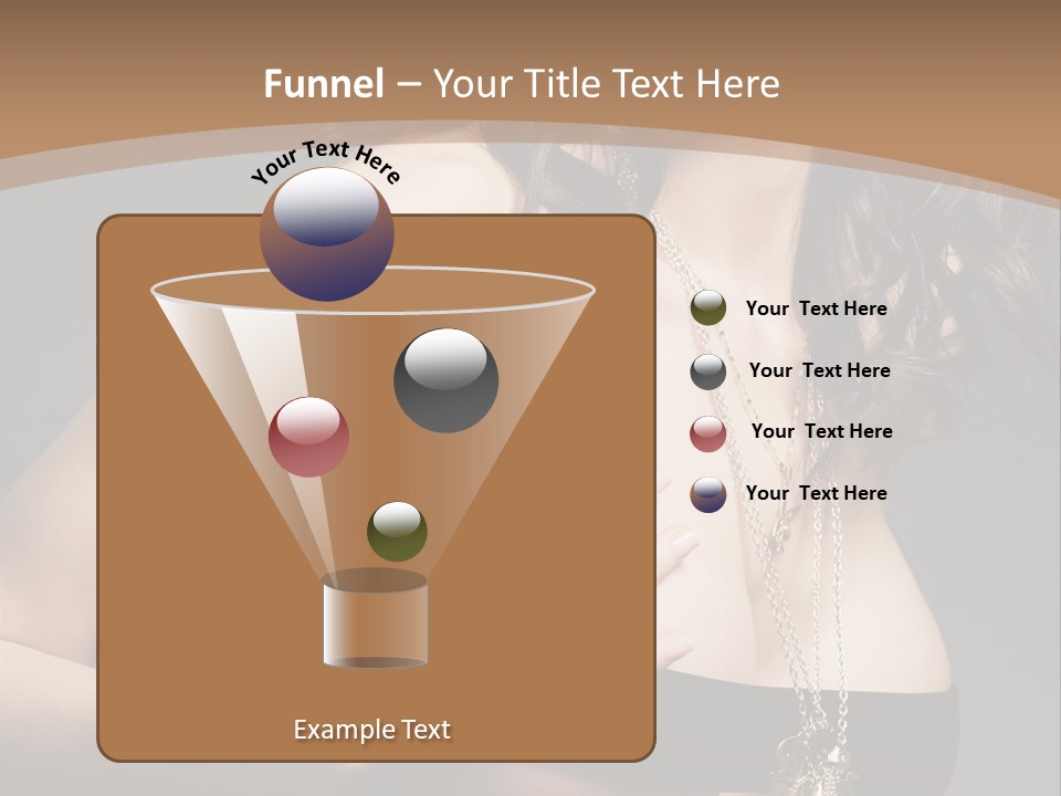 Care Person Naked PowerPoint Template