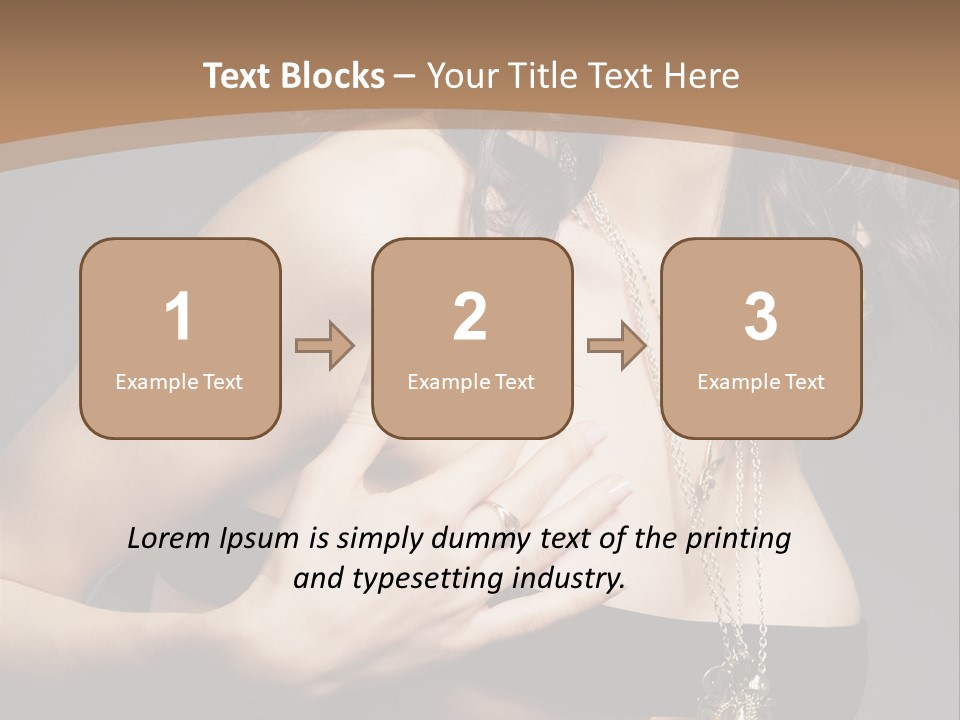 Care Person Naked PowerPoint Template