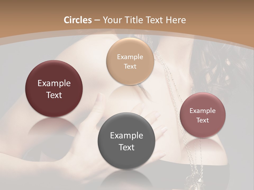 Care Person Naked PowerPoint Template