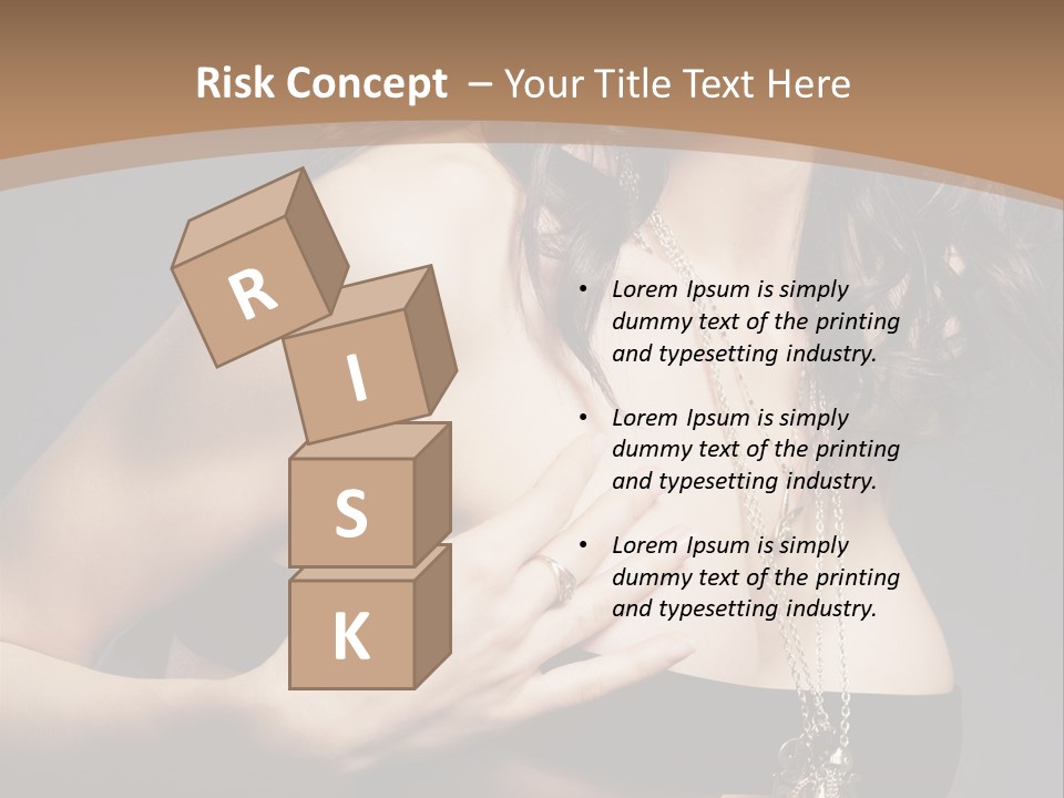 Care Person Naked PowerPoint Template