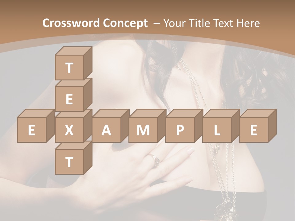 Care Person Naked PowerPoint Template