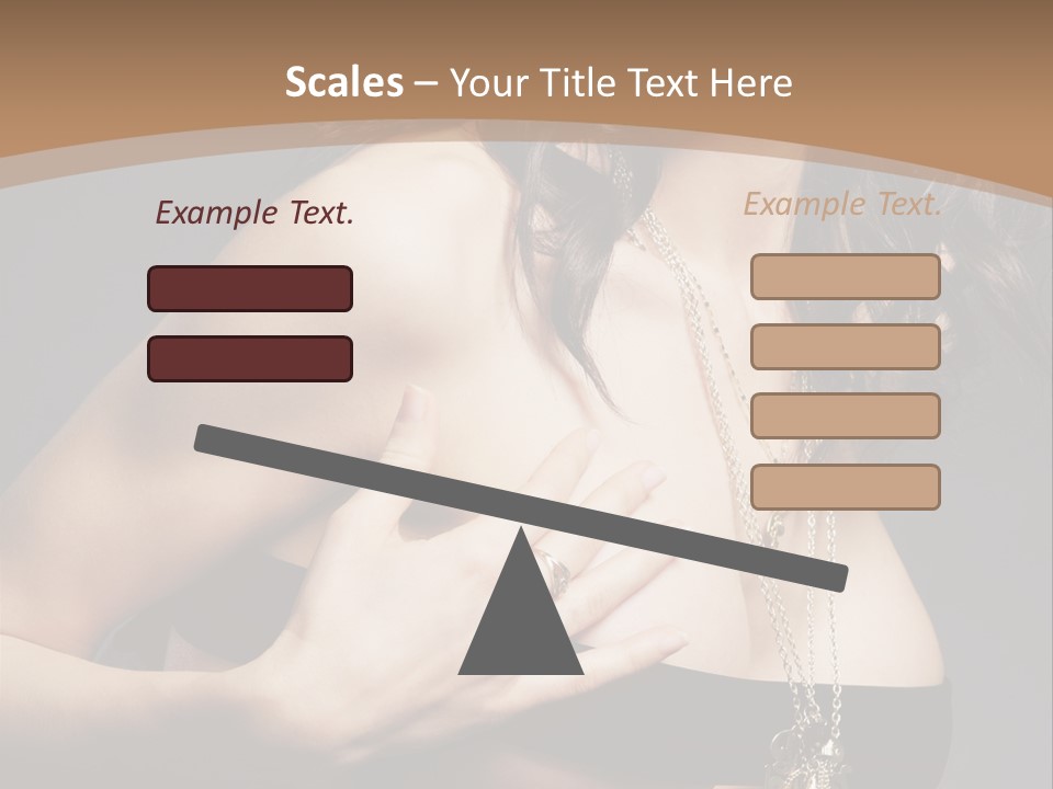 Care Person Naked PowerPoint Template