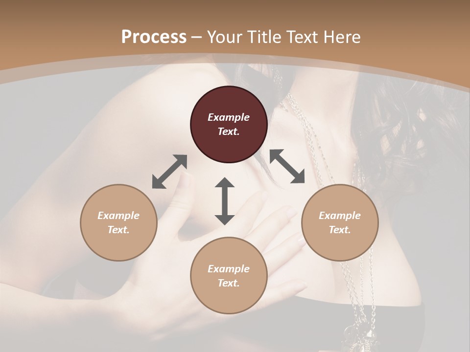Care Person Naked PowerPoint Template