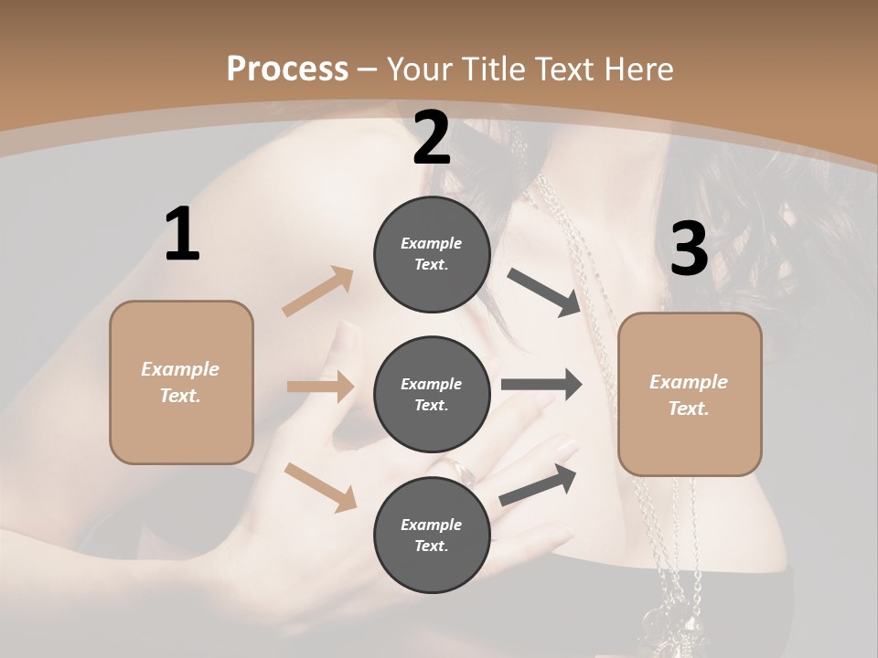 Care Person Naked PowerPoint Template