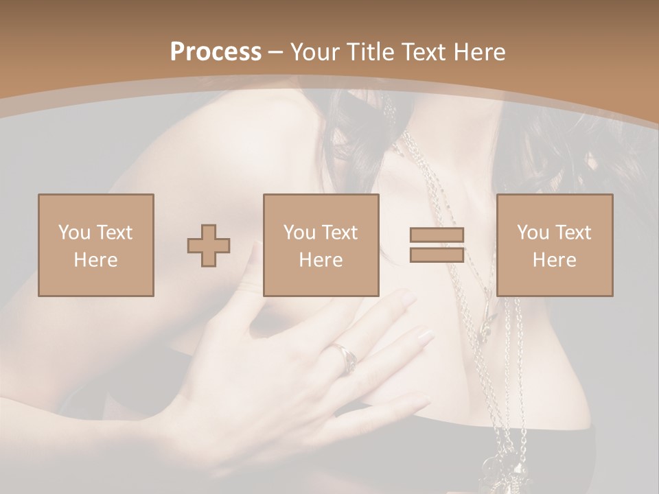 Care Person Naked PowerPoint Template