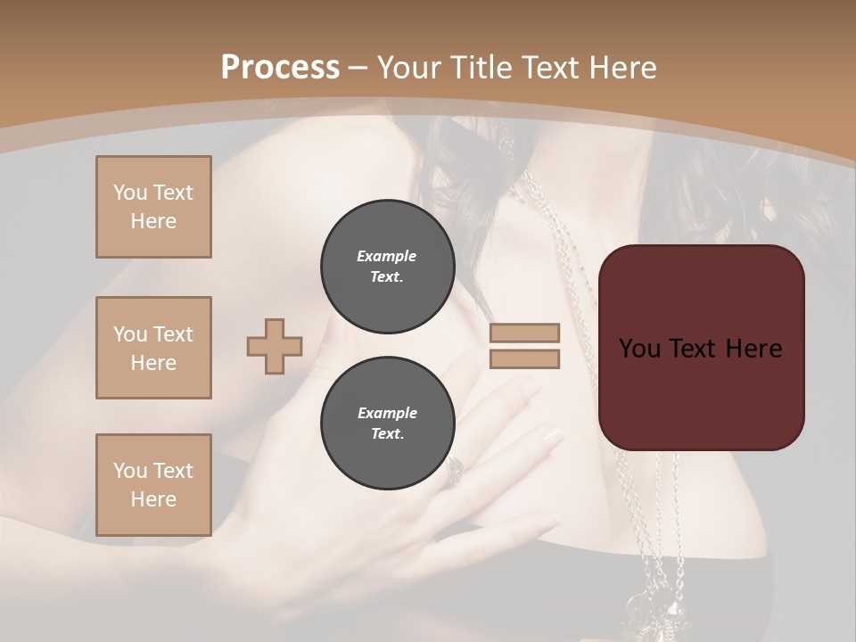 Care Person Naked PowerPoint Template