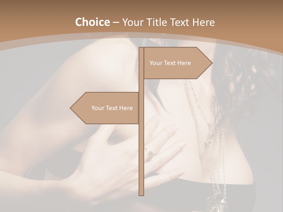 Care Person Naked PowerPoint Template