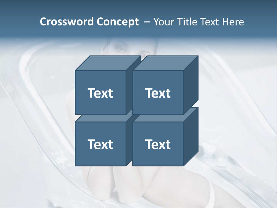 Adult Resting Rest PowerPoint Template