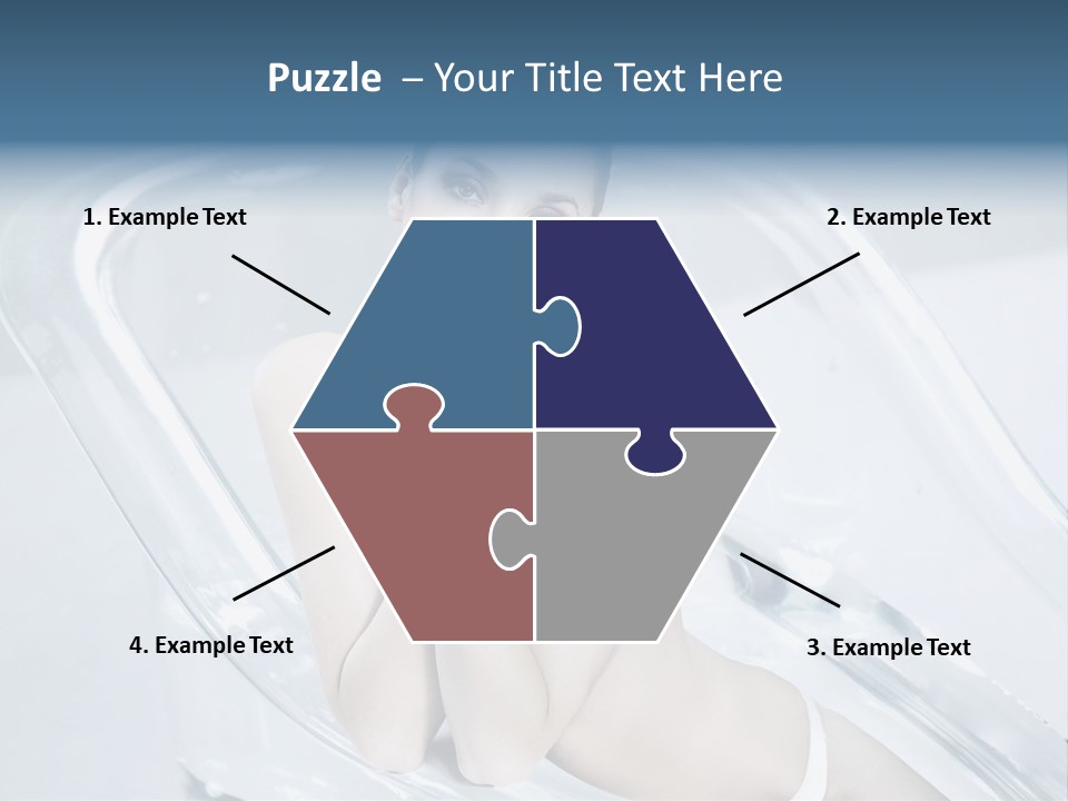 Adult Resting Rest PowerPoint Template