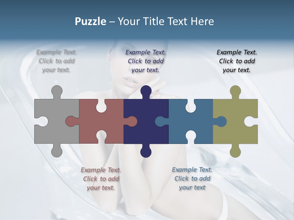 Adult Resting Rest PowerPoint Template