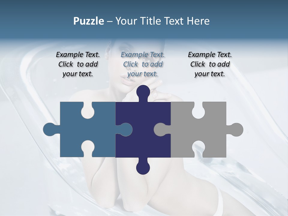 Adult Resting Rest PowerPoint Template