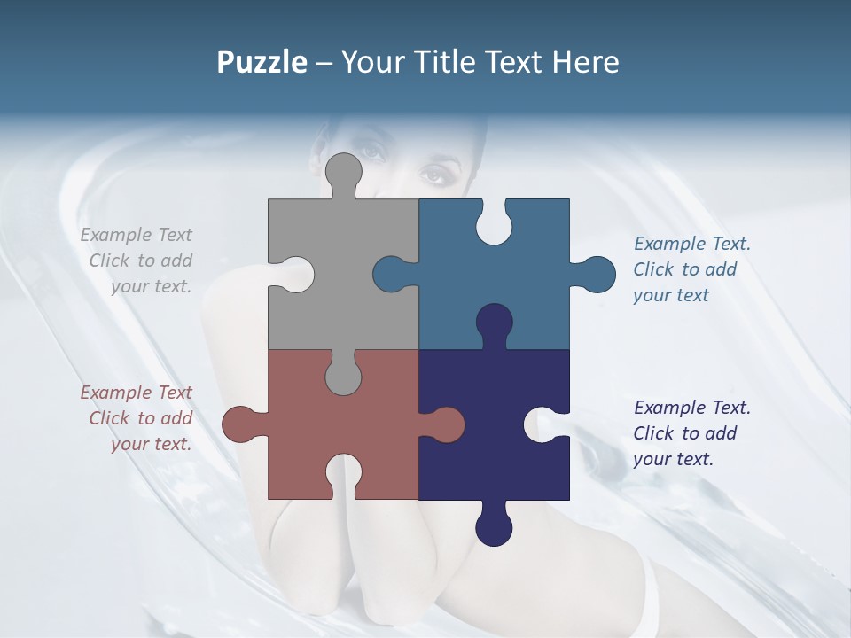 Adult Resting Rest PowerPoint Template