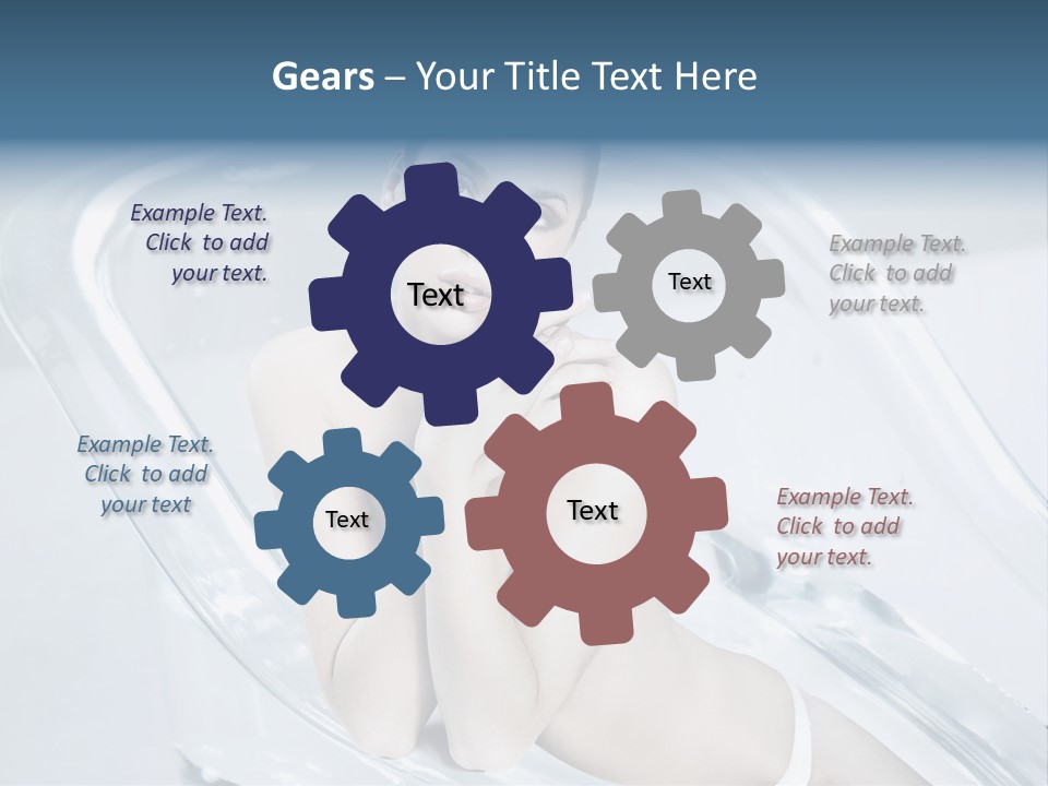 Adult Resting Rest PowerPoint Template