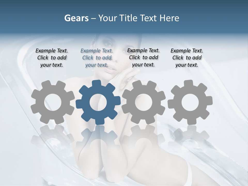 Adult Resting Rest PowerPoint Template