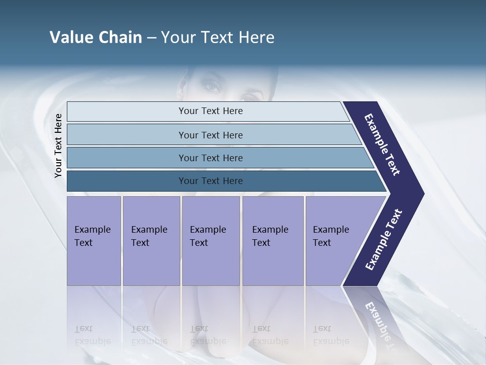Adult Resting Rest PowerPoint Template