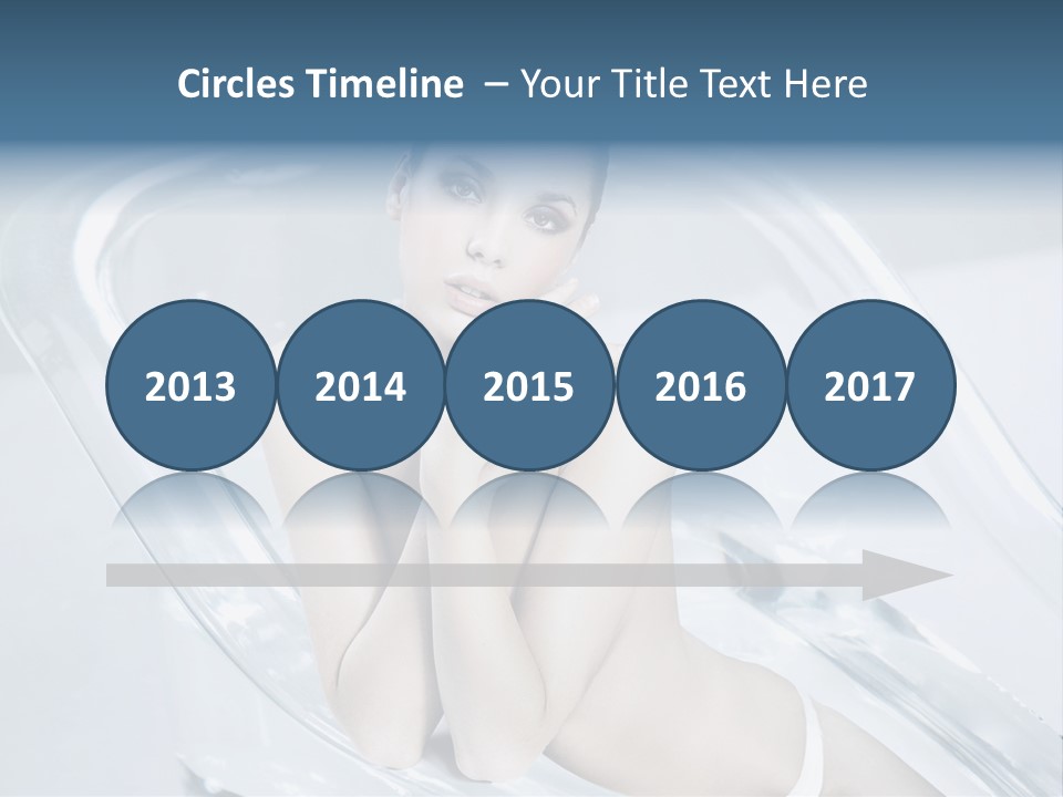 Adult Resting Rest PowerPoint Template