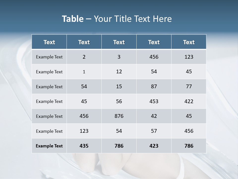 Adult Resting Rest PowerPoint Template