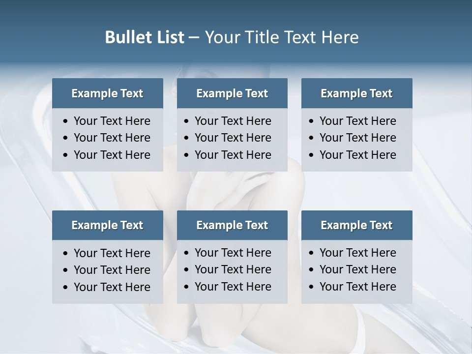 Adult Resting Rest PowerPoint Template