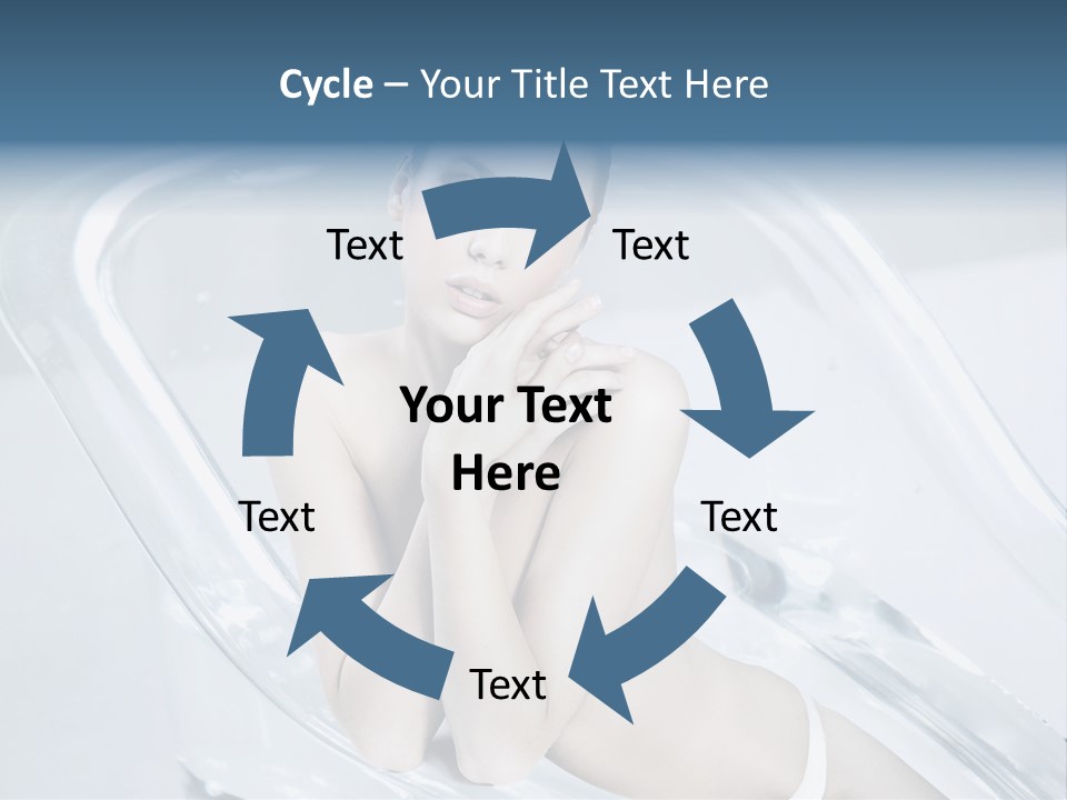 Adult Resting Rest PowerPoint Template