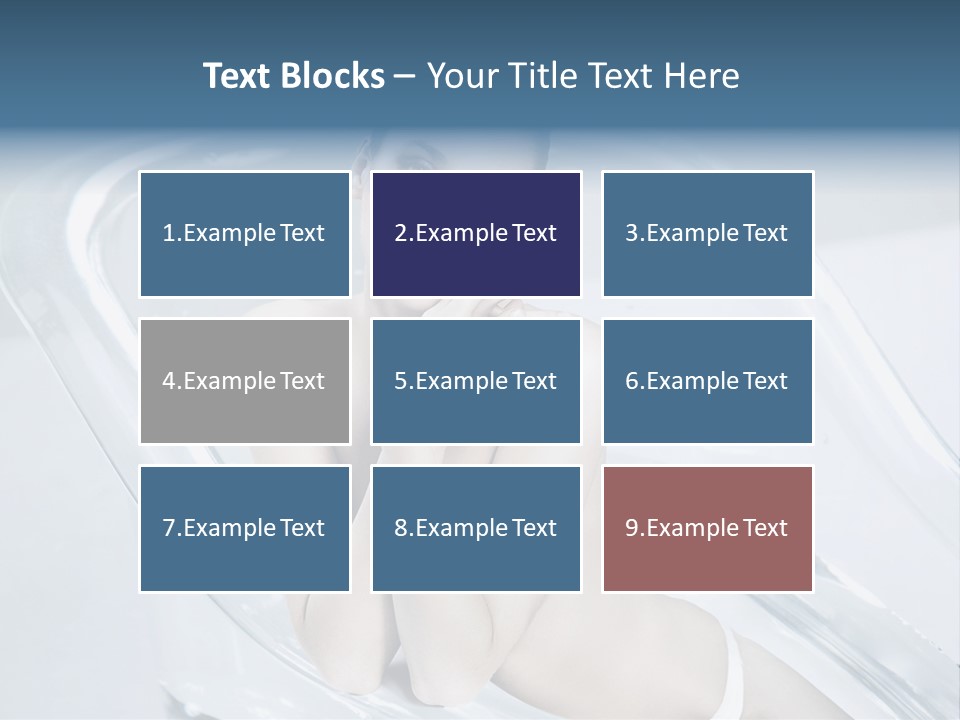 Adult Resting Rest PowerPoint Template