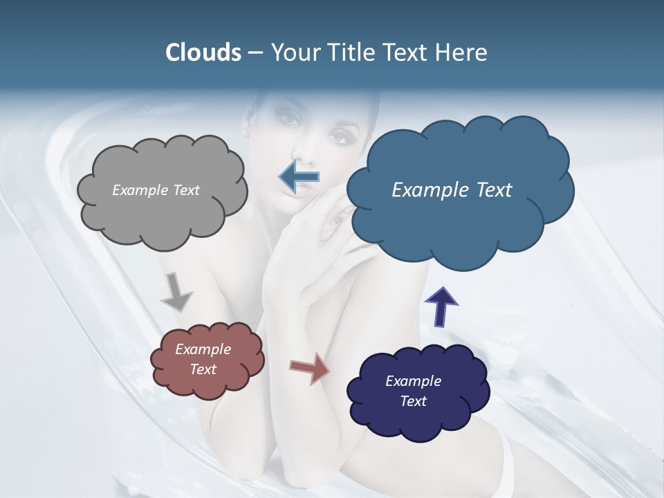 Adult Resting Rest PowerPoint Template