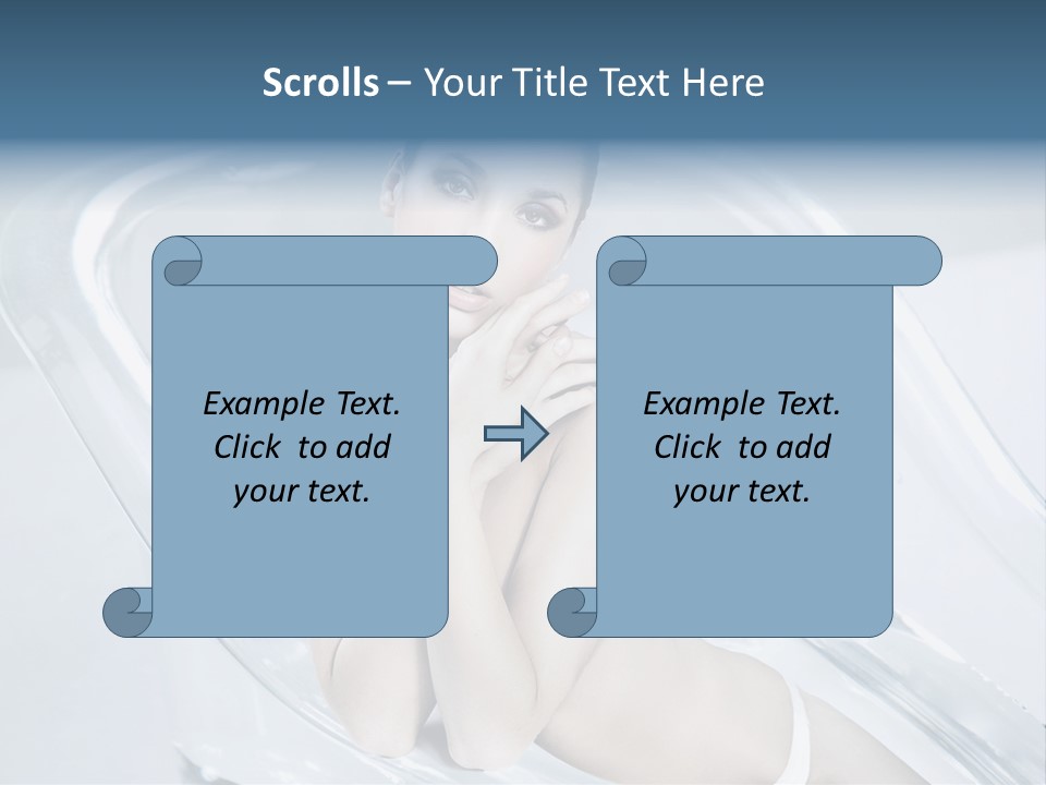 Adult Resting Rest PowerPoint Template