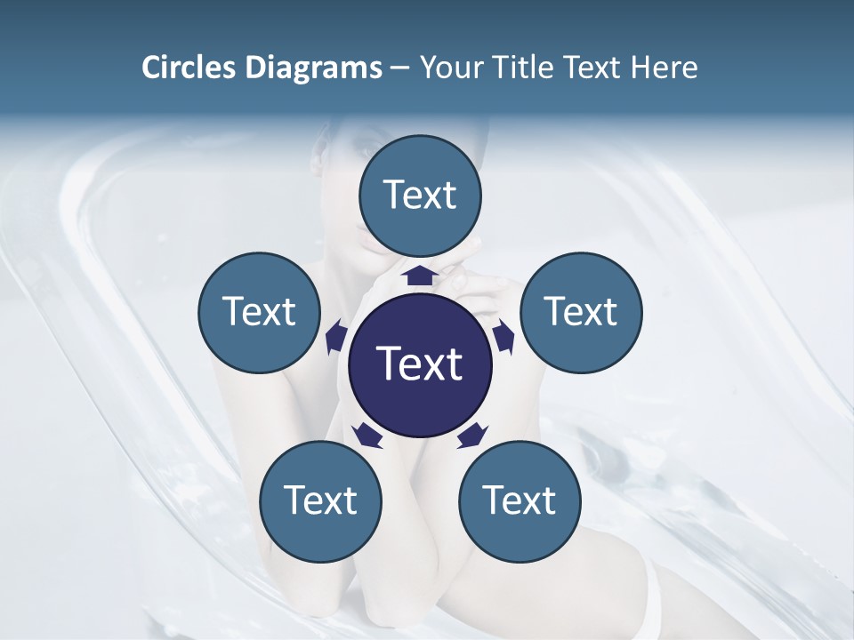 Adult Resting Rest PowerPoint Template