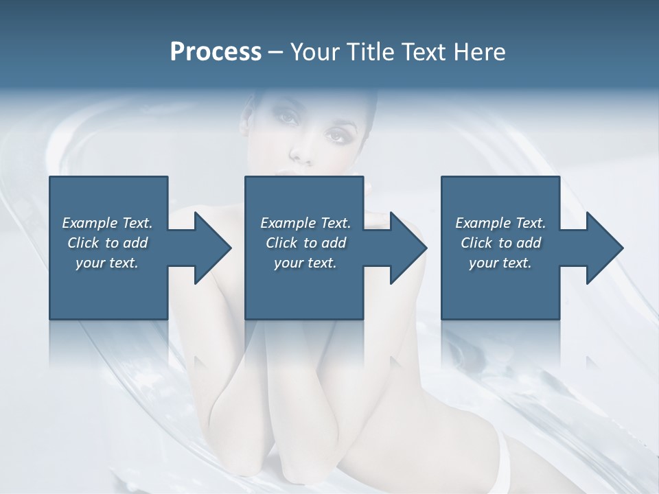 Adult Resting Rest PowerPoint Template