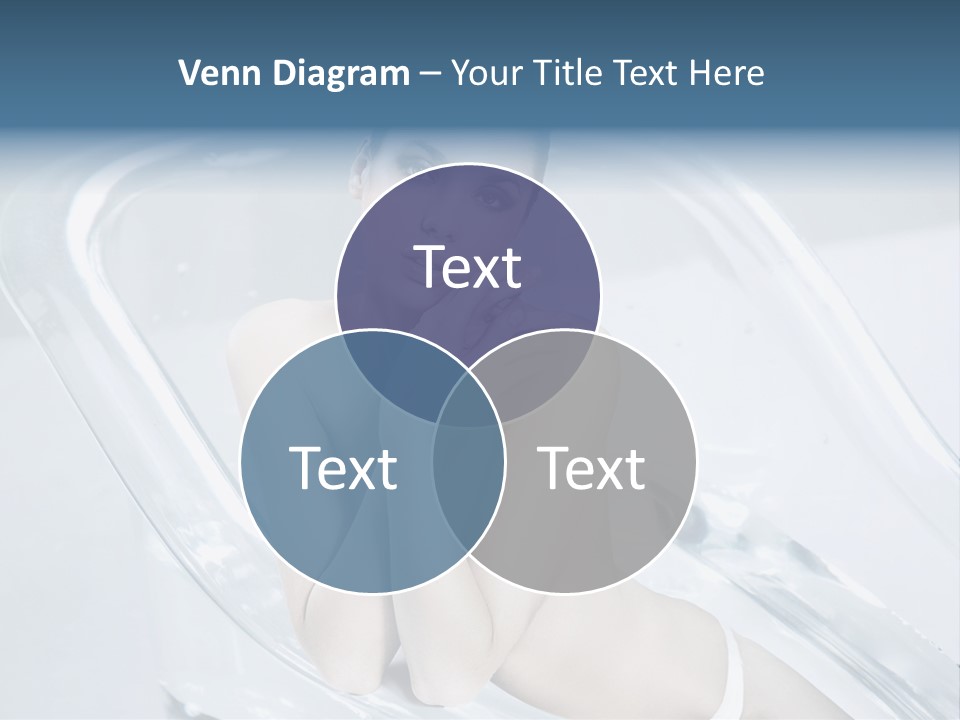 Adult Resting Rest PowerPoint Template