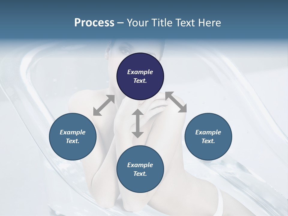 Adult Resting Rest PowerPoint Template