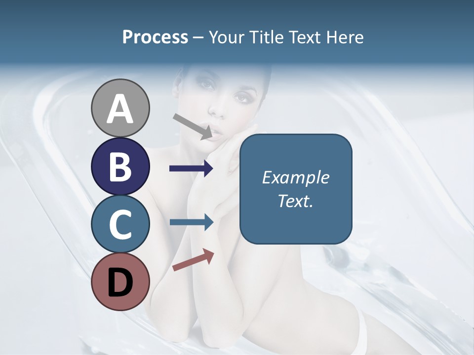 Adult Resting Rest PowerPoint Template